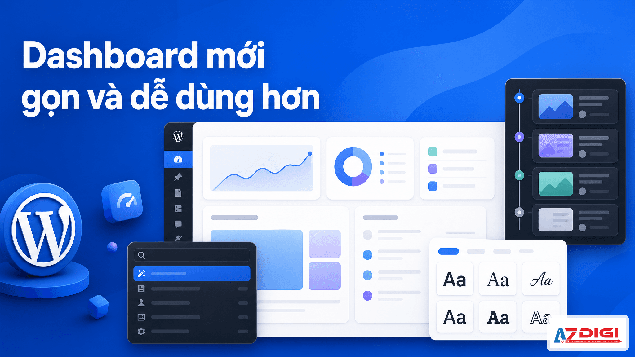 Dashboard mới trong WordPress 7.0