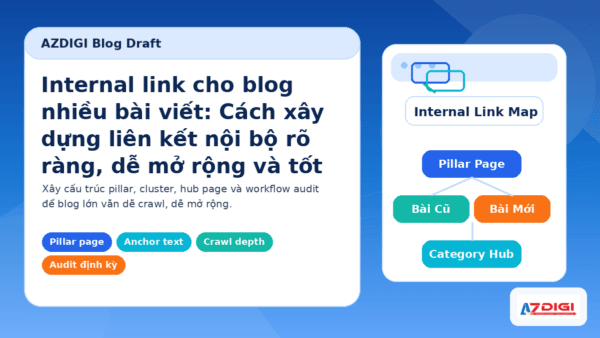Featured image cho bài internal link