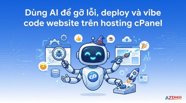 Dùng AI để gỡ lỗi, deploy và vibe code website trên hosting cPanel