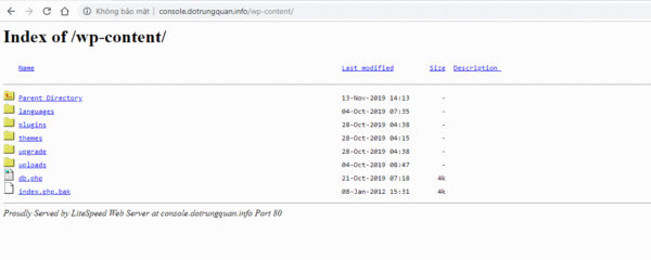 How to disable directory index in cPanel