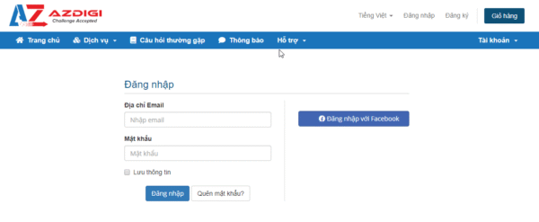 How to reset Hosting password at AZDIGI