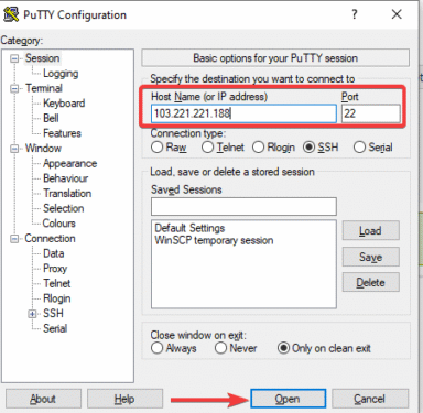 How to log in to Linux VPS via SSH protocol