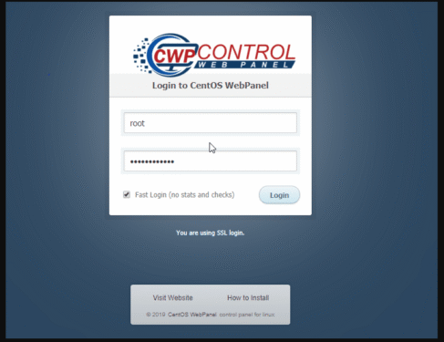 How to install CentOS Web Panel on a CentOS server