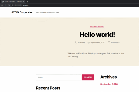How to install a WordPress website with WP-CLI