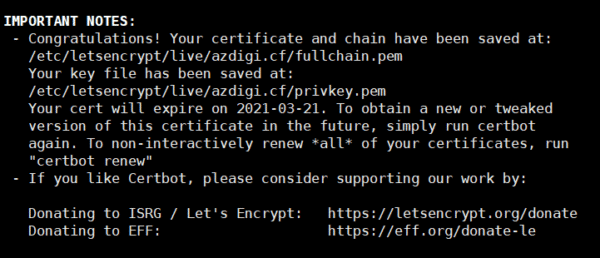 Install Let’s Encrypt SSL on OpenLiteSpeed