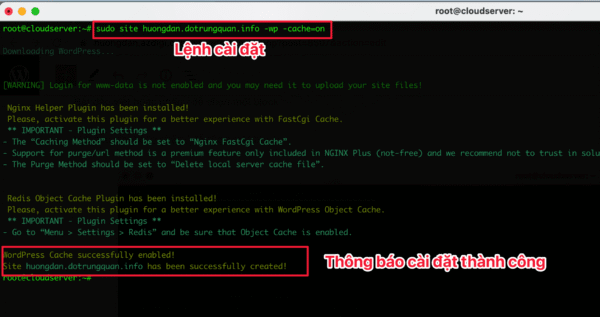 How to install WordPress on Webinoly