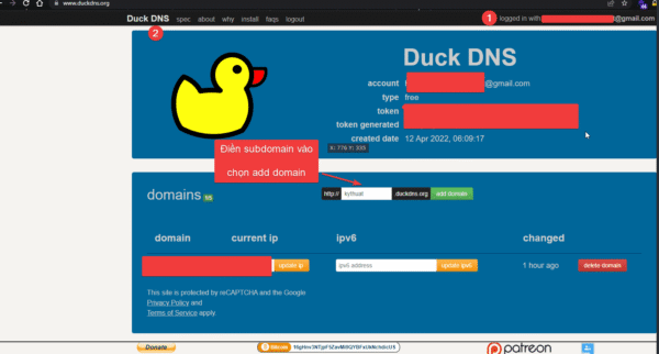 Limit IP aaPanel with Dynamic DNS