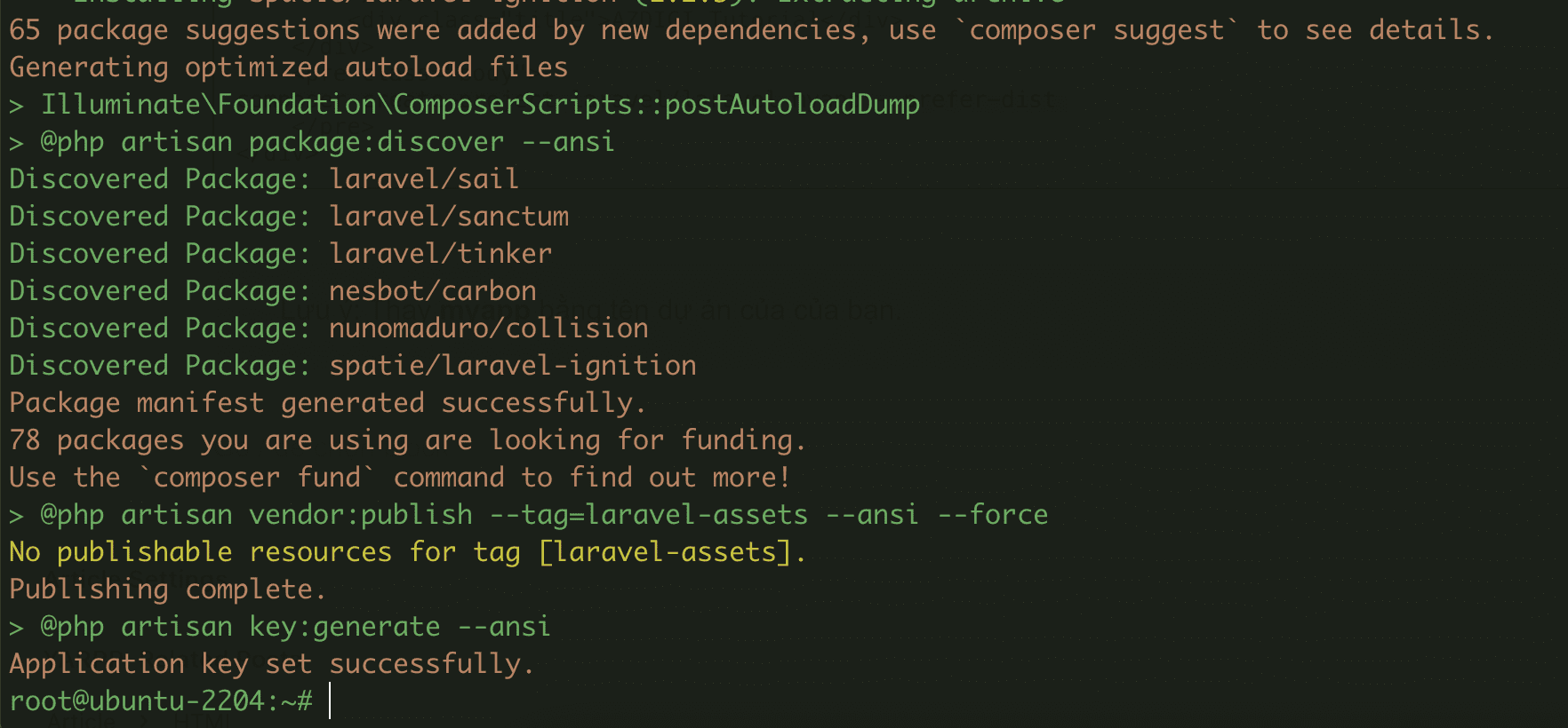 Hướng dẫn cài đặt Laravel trên Ubuntu 22.04