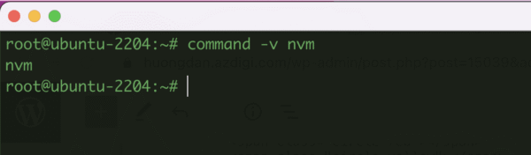 How to install Node.js with NVM on Ubuntu 22.04