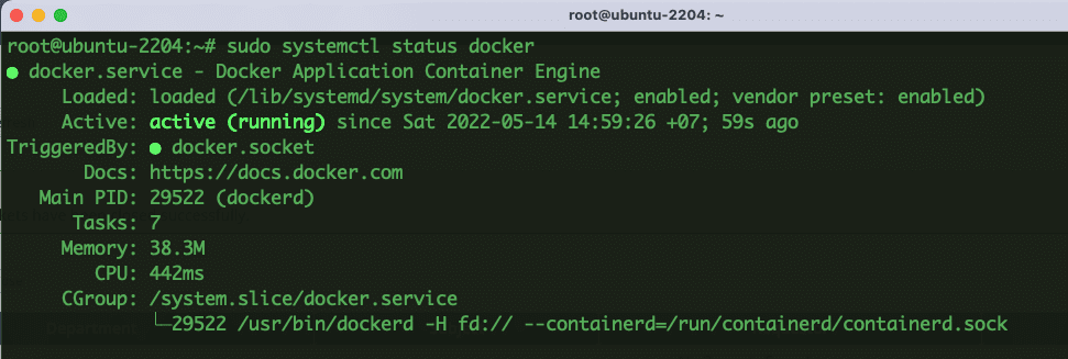Hướng dẫn cài đặt Docker trên Ubuntu 22.04
