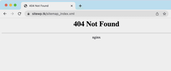 Fixing the 404 Sitemap error on aaPanel using Nginx