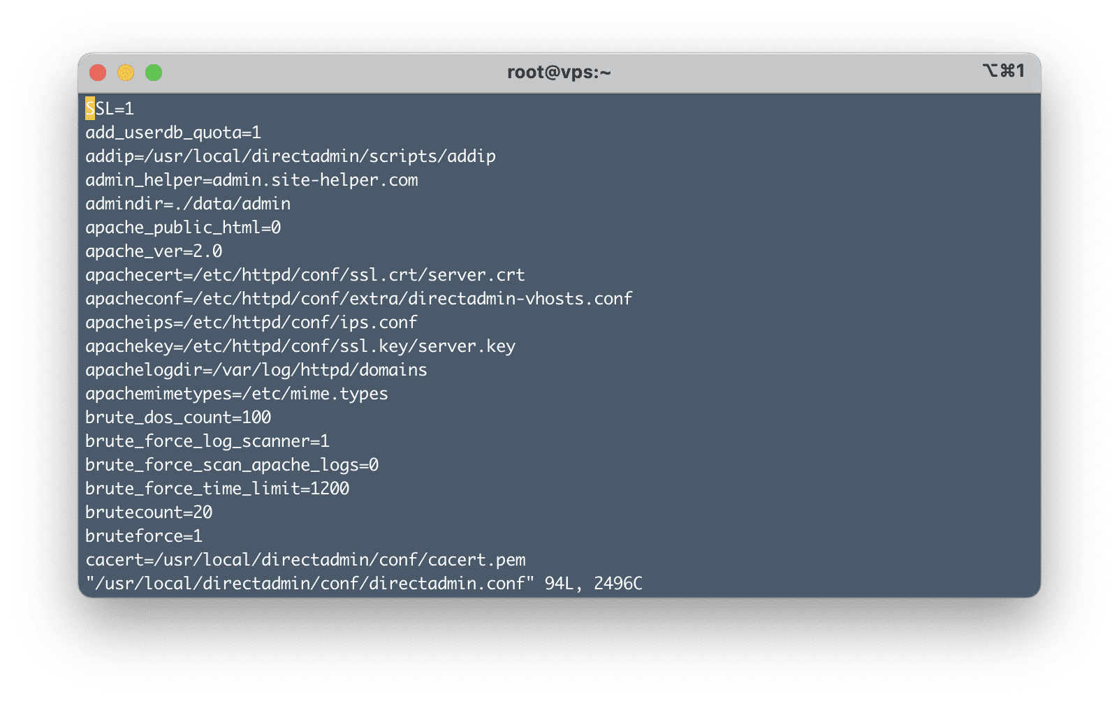 vô hiệu hóa SSL Panel DirectAdmin - disable ssl directadmin panel
